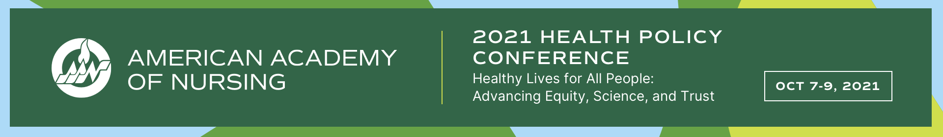 2021 Health Policy Conference Event Banner