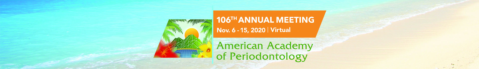 106th Annual Meeting Event Banner
