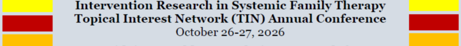 AAMFT Intervention Research in Systemic Family Therapy 2026 Annual Conference