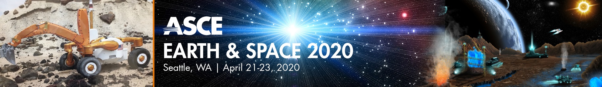 Earth & Space 2020 Event Banner