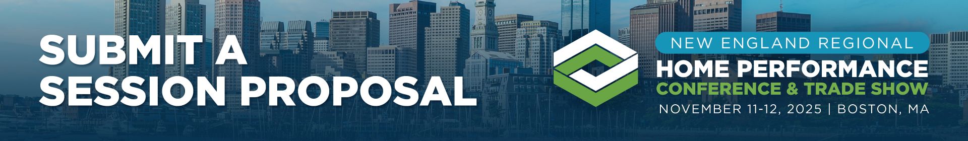 2025 New England Home Performance Conference & Trade Show Event Banner
