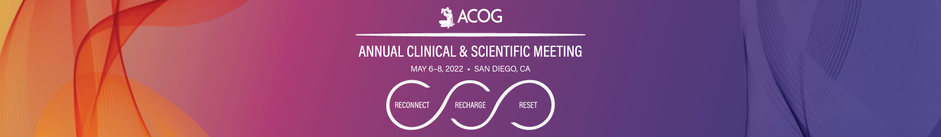 2021 ACOG Annual Meeting Abstract Submissions Event Banner
