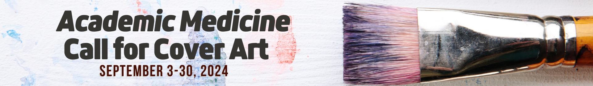 2024 Academic Medicine Call for Cover Art Event Banner