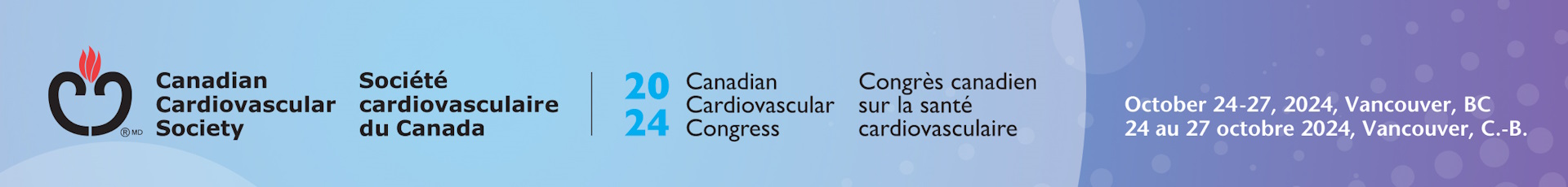 2024 Canadian Cardiovascular Congress Event Banner