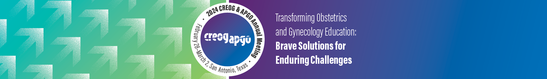 Submitter Login Page - Call for Abstracts - 2024 CREOG & APGO Annual