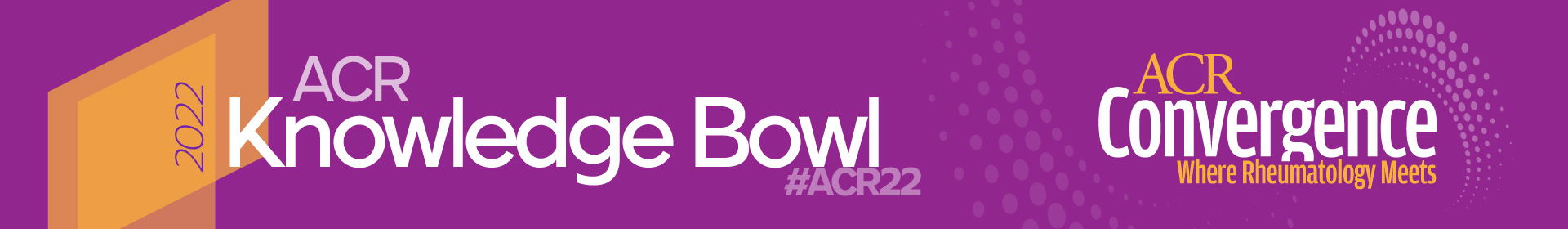 ACR Convergence 2022 Knowledge Bowl