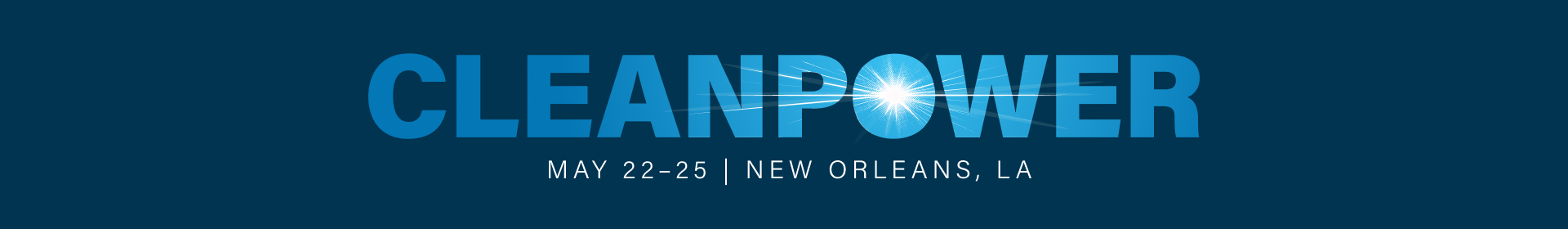 CLEANPOWER 2023 Conference & Exhibition Event Banner