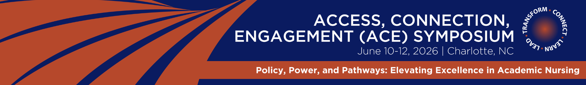 2026 Access, Connection, Engagement (ACE) Symposium Event Banner