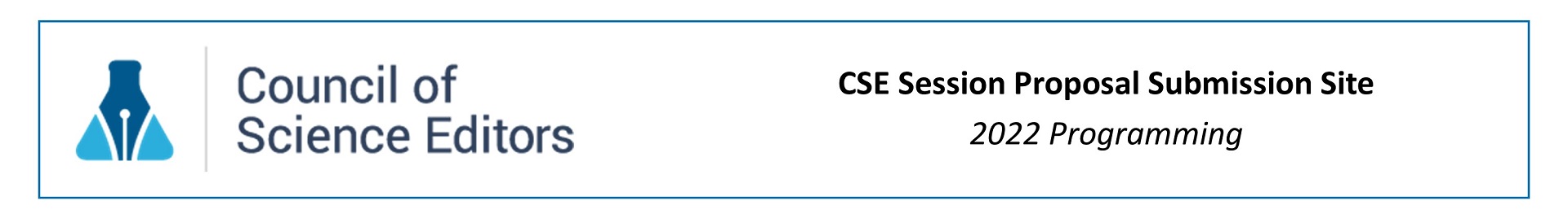 CSE 2022 Programming Proposals Event Banner