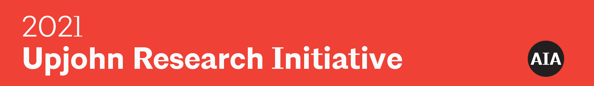 AIA Upjohn Research Initiative Grants Event Banner