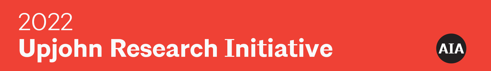 AIA Upjohn Research Initiative Grants Event Banner