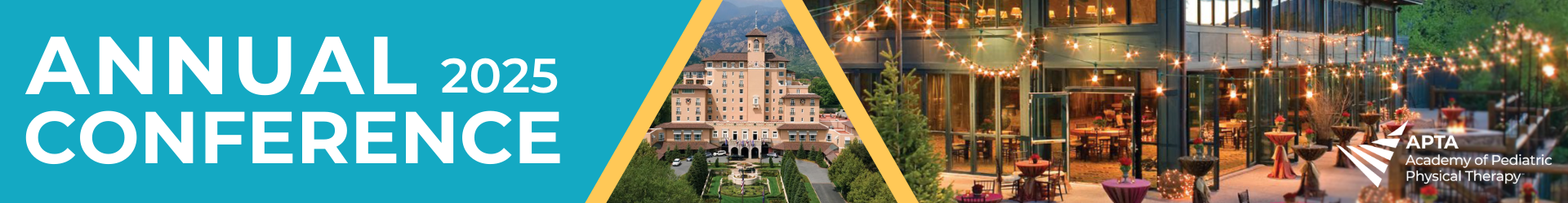 APTA Pediatrics 2025 Abstracts Event Banner