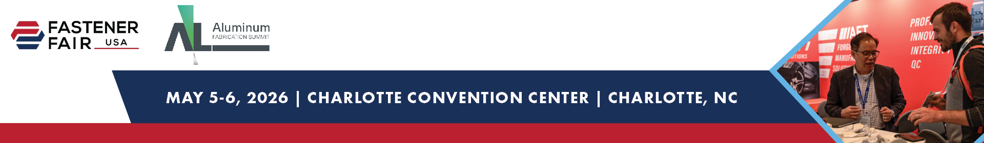 Fastener Fair USA 2026 Event Banner