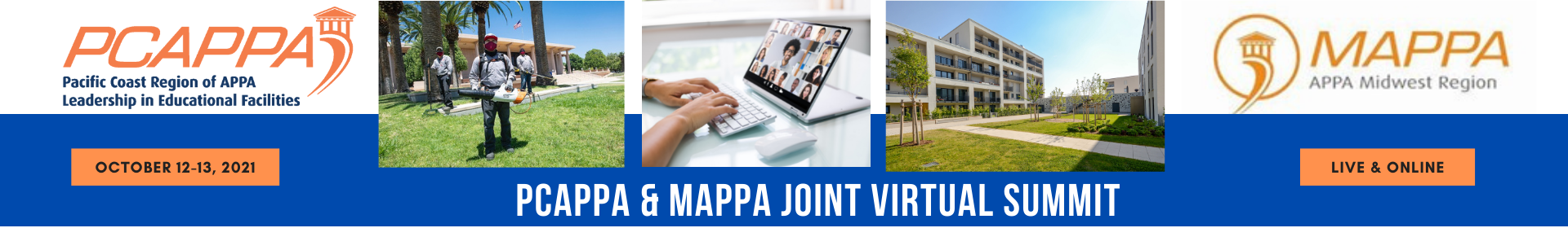 PCAPPA & MAPPA Joint Virtual Summit 2021  Event Banner