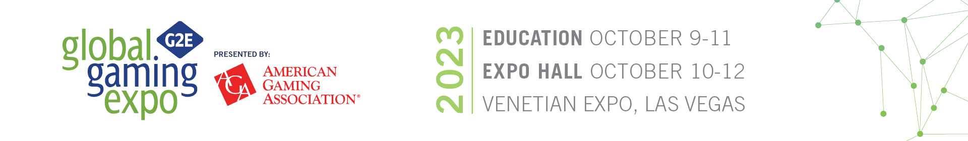 G2E 2023  Event Banner