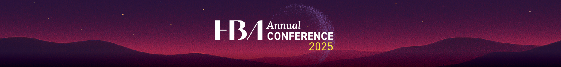HBA Annual Conference 2025 Event Banner