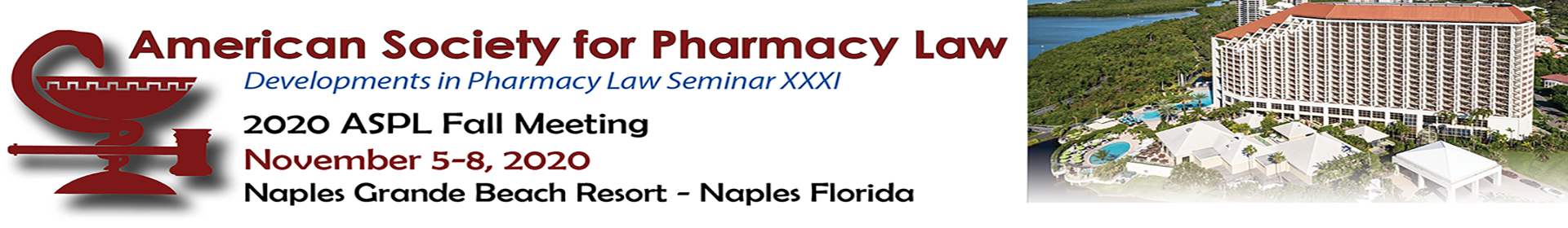 ASPL Developments in Pharmacy Law Seminar XXXI Event Banner