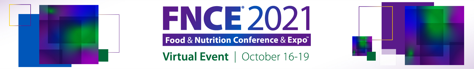 2021 Food & Nutrition Conference & Expo Event Banner