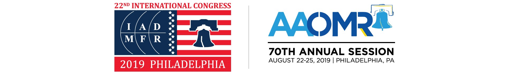 2019 Joint Conference of IADMFR/AAOMR Event Banner