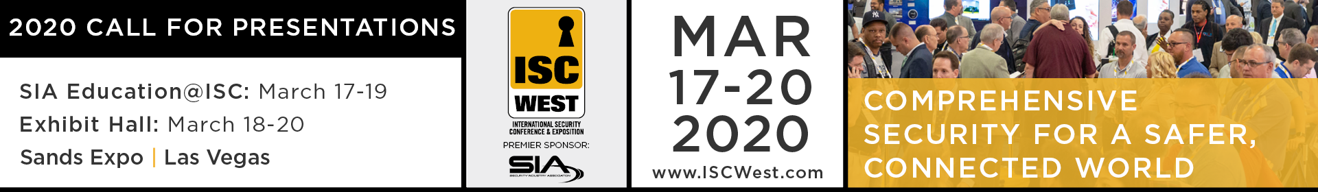 ISC West 2020 Event Banner