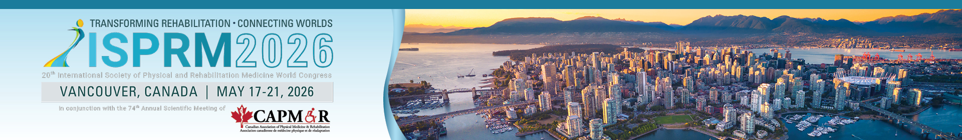 CAPMR & ISPRM 2026 Call for Abstracts Event Banner