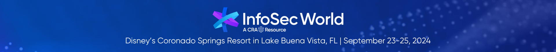 2024 InfoSec World Event Banner