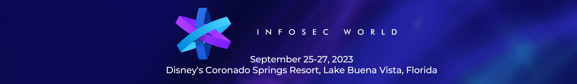 InfoSec World Event Banner