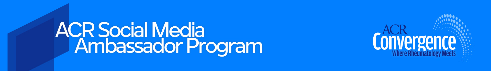 ACR Convergence 2026 Social Media Ambassador Program