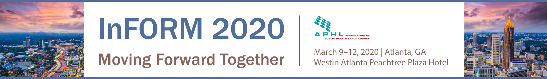 InFORM 2020 Moving Forward Together Event Banner