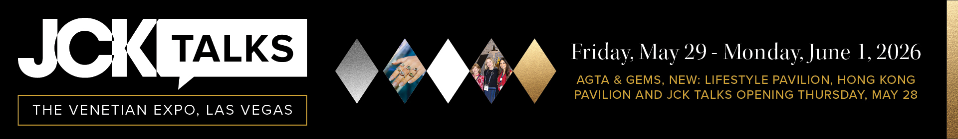 JCK Las Vegas 2026 Event Banner