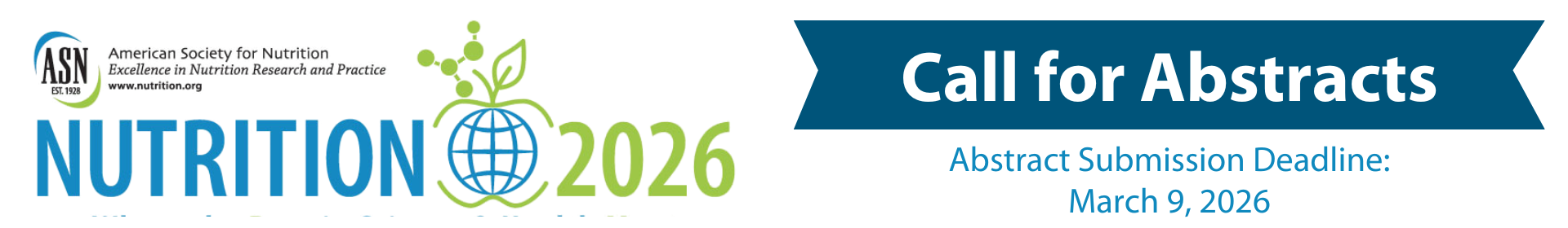 NUTRITION 2026 Event Banner