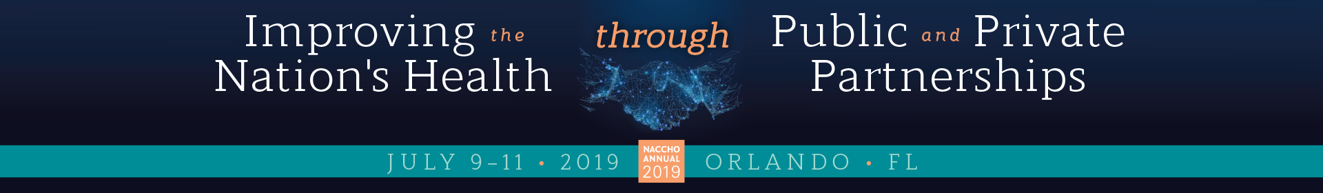 NACCHO Annual 2019 Event Banner