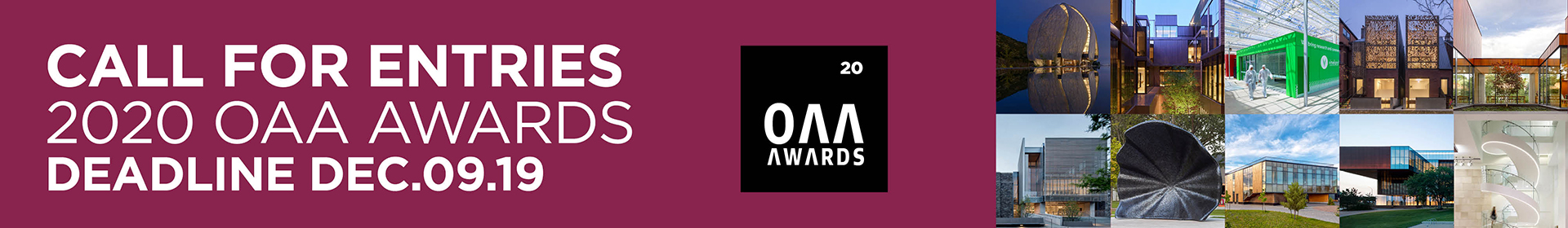 2020 OAA Awards Event Banner