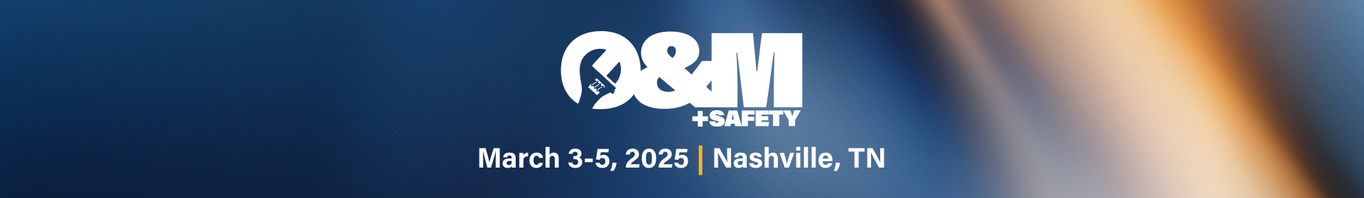 Operations, Maintenance & Safety Conference Event Banner