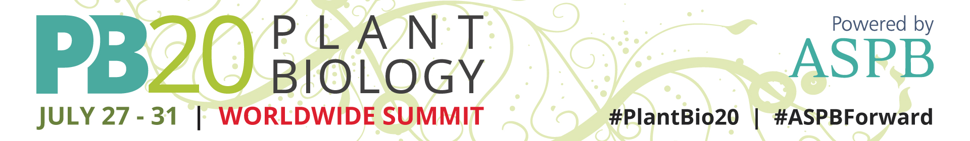 Plant Biology 2020 Event Banner