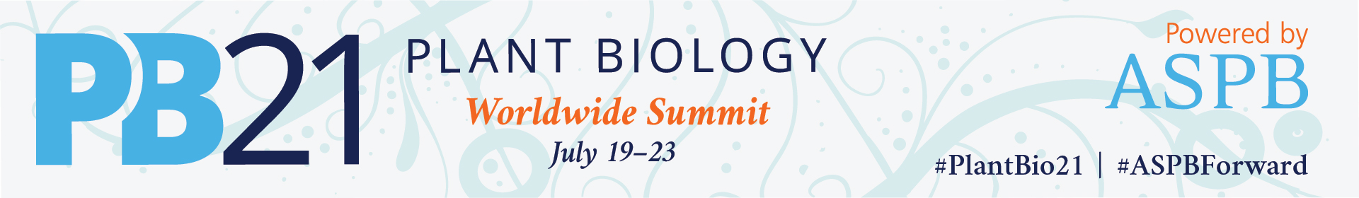 ASPB 2021 Worldwide Summit Event Banner