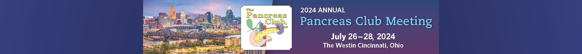 2024 Pancreas Club Annual Meeting Event Banner