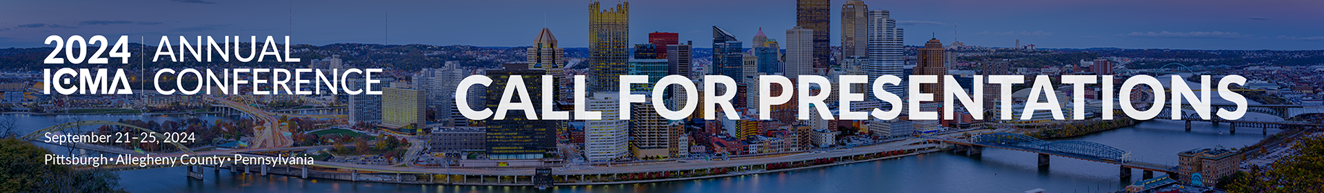 2024 ICMA Annual Conference Event Banner