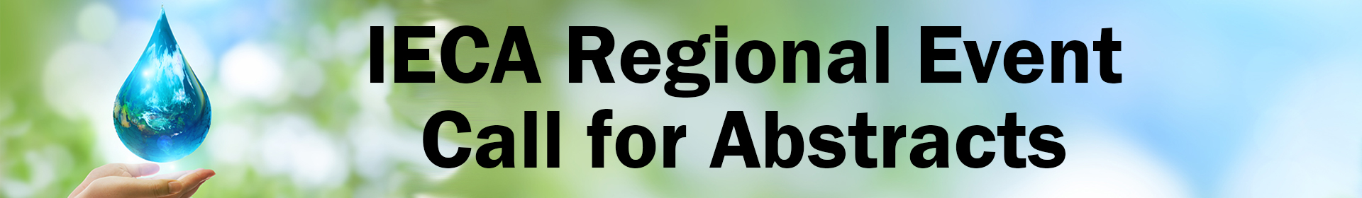 IECA 2025 Call for Regional Conference Abstracts Event Banner