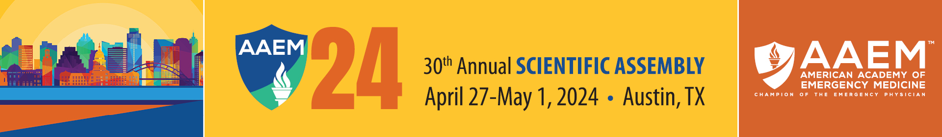 2024 AAEM Scientific Assembly Event Banner
