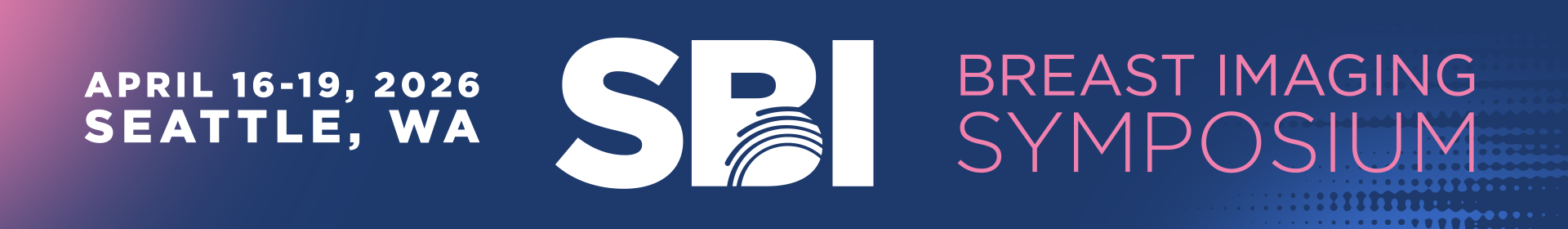 2026 SBI Breast Imaging Symposium Event Banner
