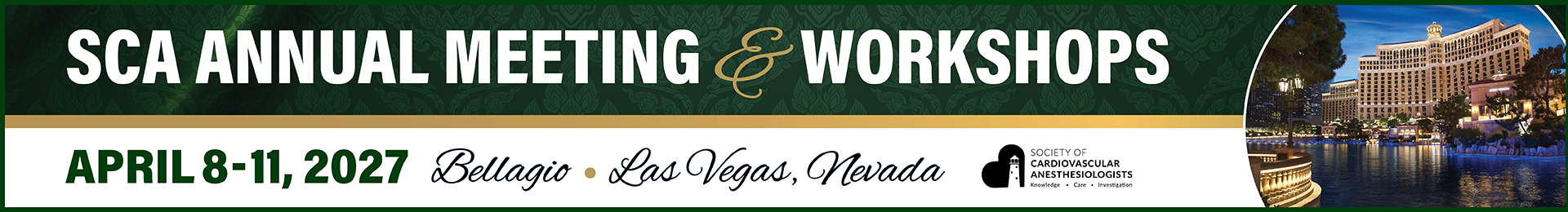 SCA Annual Meeting 2027 Event Banner