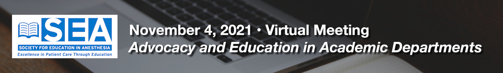 SEA Fall Meeting 2021 - Virtual Event Banner