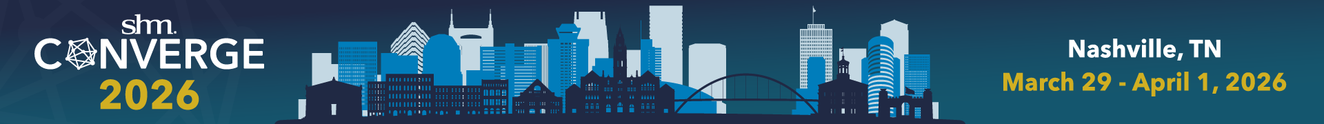 SHM Converge 2026 Call for Speakers & Topics Event Banner