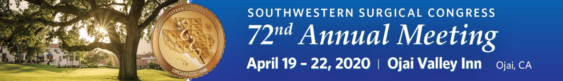 SWSC 72nd Annual Meeting 2020 Event Banner