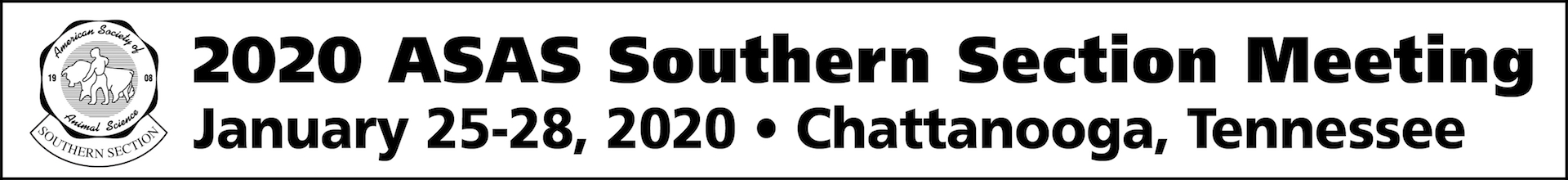 2020 Southern Section Meeting Event Banner