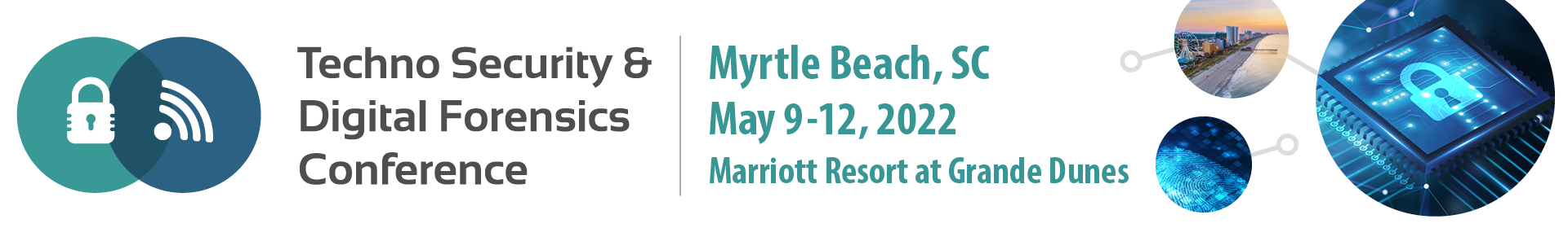 2022 Myrtle Beach Techno Security & Digital Forensics Conference Event Banner