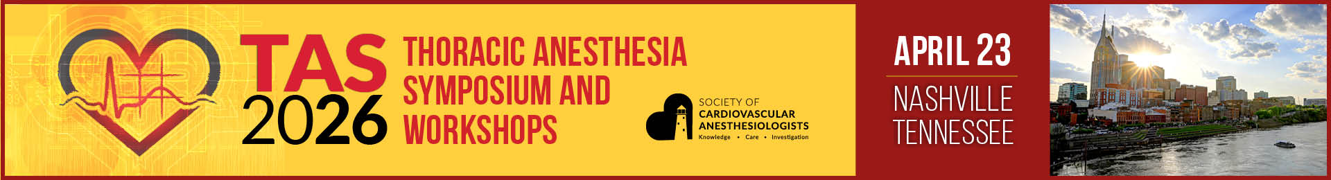 2026 Thoracic Anesthesia Symposium and Workshops  Event Banner
