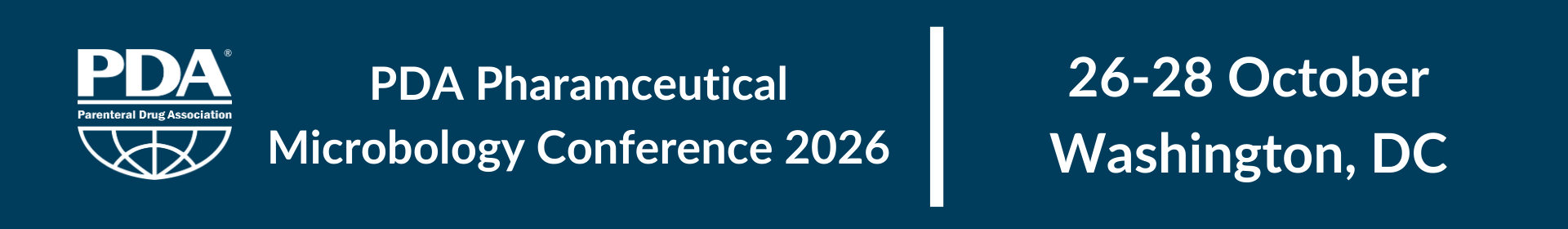 PDA Pharmaceutical Microbiology Conference 2026 Event Banner