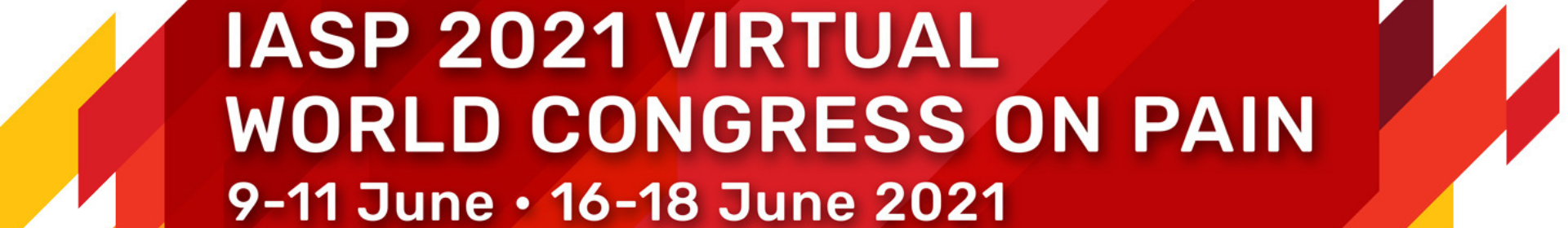 2021 IASP Virtual World Congress on Pain Event Banner
